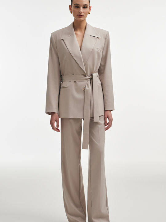 Nadia Rapti Damen Blazer Grau Nadia Rapti Damen Blazer Grau