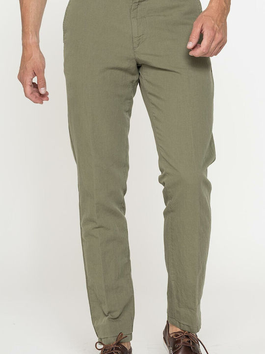 Παντελόνι Chino σε Κανονική Εφαρμογή Army Green