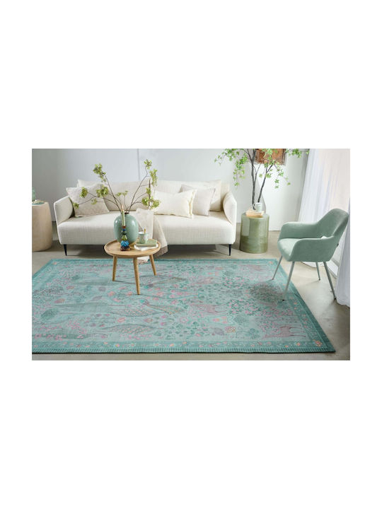 PiP Studio Pavoni Килим Правоъгълен Зелен 230x155cm