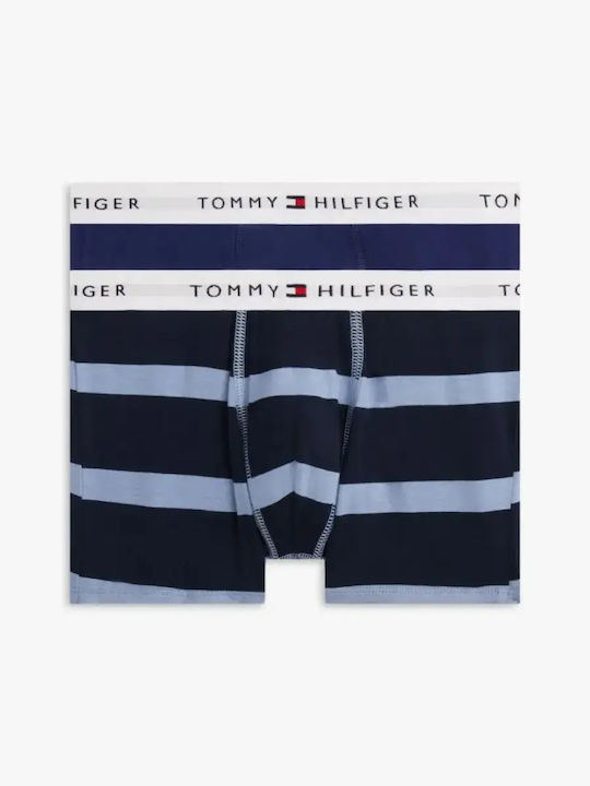 Tommy Hilfiger Σετ Παιδικά Μποξεράκια Μπλε 2τμχ