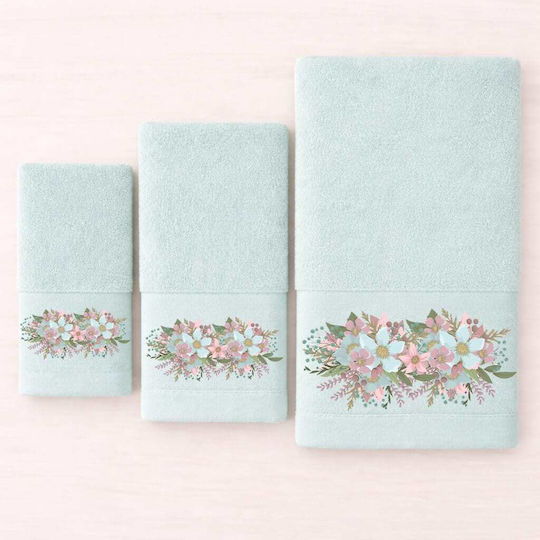 Astron Italy Σετ 3τμχ Brigitte Mint Βάρους 500gr/m² Astron Italy Σετ 3τμχ Brigitte Mint Βάρους 500gr/m²