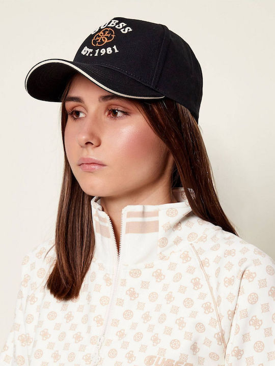 Guess Шапка Fancy Baseball Cap V6rz04wo07t Черен Guess Шапка Fancy Baseball Cap V6rz04wo07t Черен