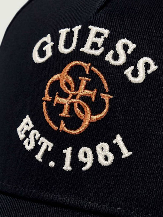 Guess Шапка Fancy Baseball Cap V6rz04wo07t Черен