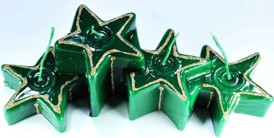 Gerakis Weihnachtskerze Grün 3cm