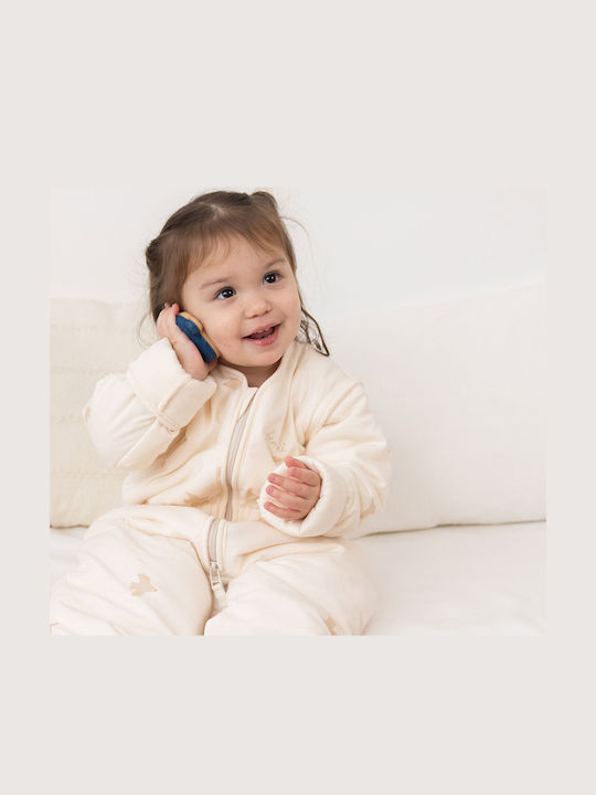 Bemini Winter Baby Sleeping Bag with Legs Magic 2.5 tog Beige