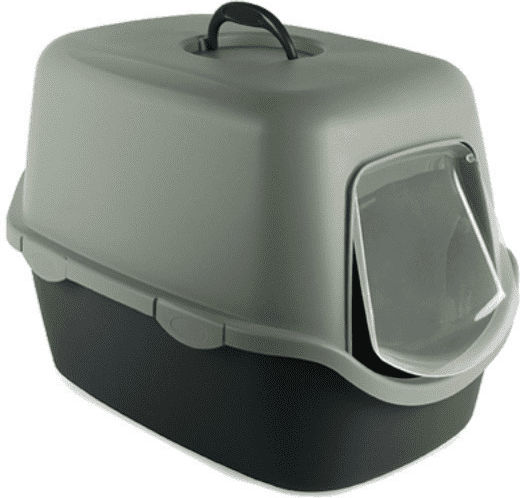 Stefanplast Cathy Cat Toilet Closed Gray L56 x W40 x H40cm