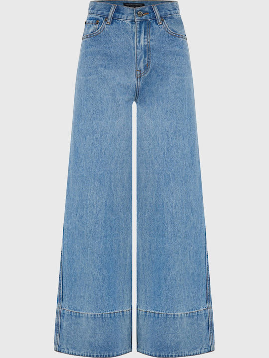Γυναικείο Jean Παντελόνι Καμπάνα Mid Rise