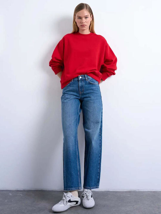 Women's Jean Pants in Wide Leg Style