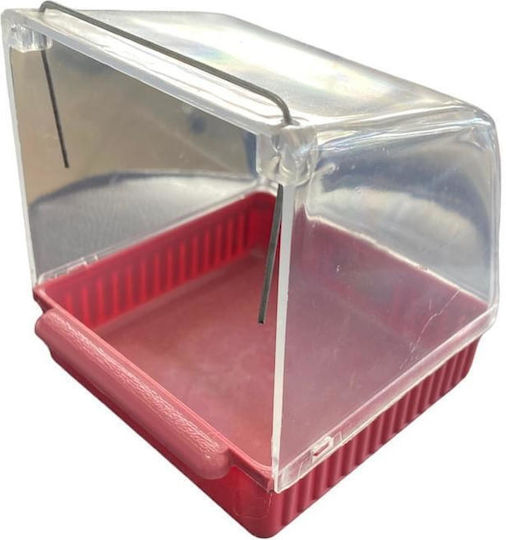Small Outdoor Bird Cage Bathtub 10x10x11cm