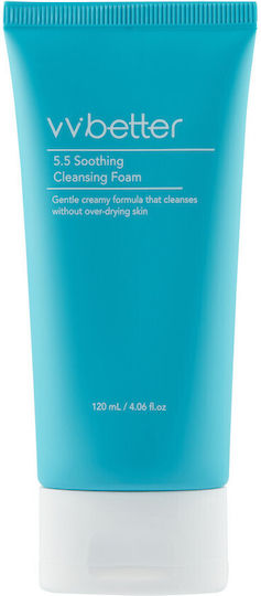 VVbetter 5.5 Cleansing Face Cleansing Foam 120ml
