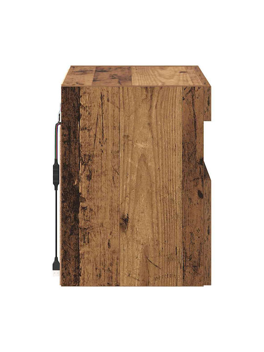 Nachttisch Holz Braun 40x30x40cm