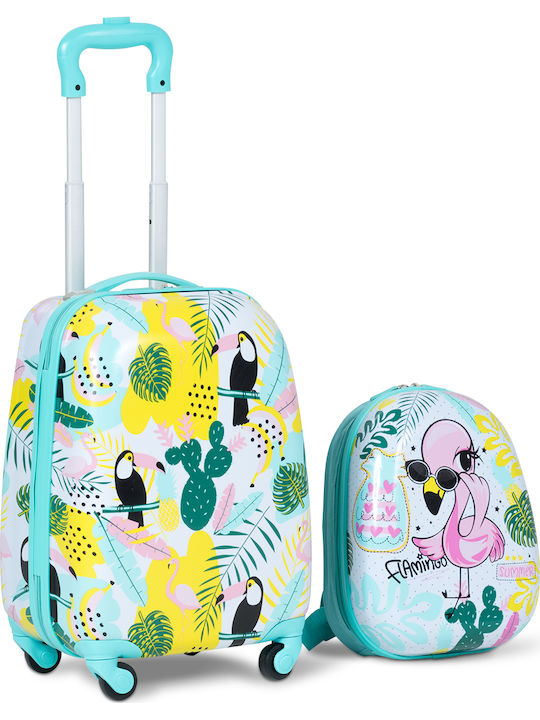 Costway Blue Suitcases