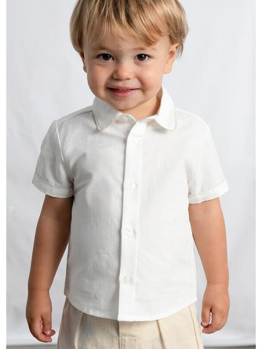 Kids' Set with Shorts Summer 2pcs Beige