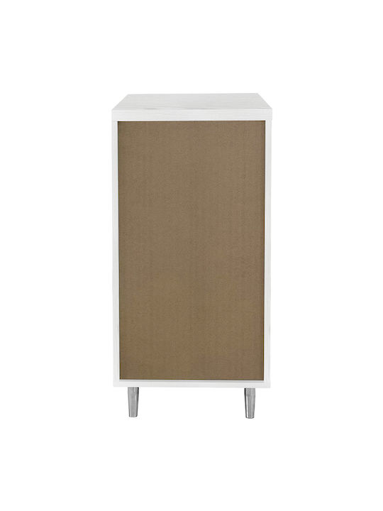 Επιδαπέδια Συρταριέρα Κουζίνας Λευκό 40x50x85εκ.