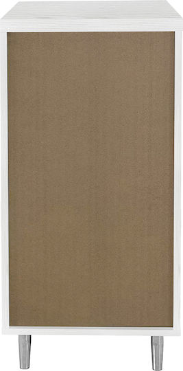 Подова Кухненска Скриня Бяла 40x50x85см
