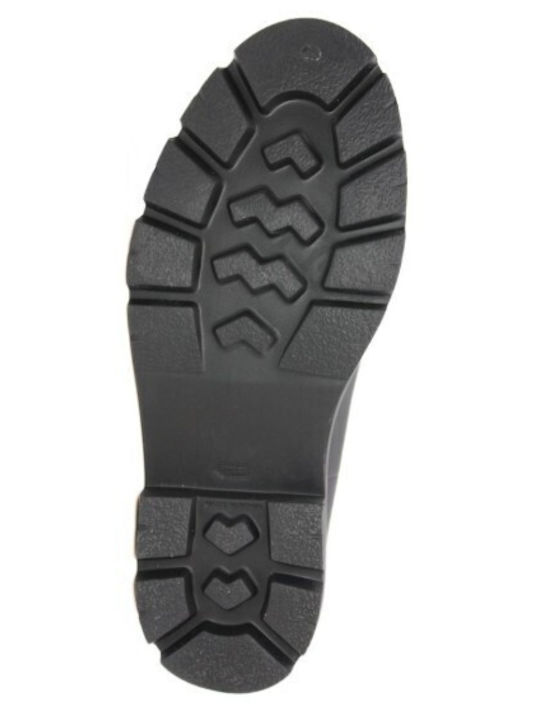 Ghete Chelsea De Piele Dama Negre
