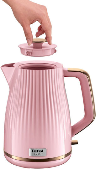 Tefal Loft Fierbător de Apă 1.7l 2400W Roz