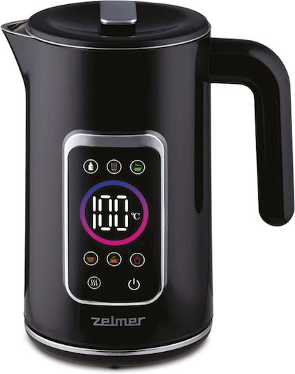 Zelmer Електрически Кана 1.7л 2200W Черна