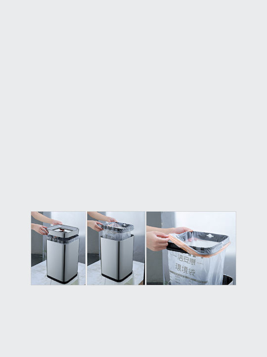 Delta Cleaning Coș de Baie Inox 8l Argintiu