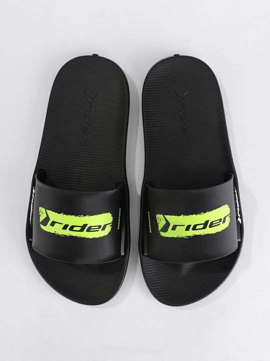 Kinder Flip-Flops Slides Schwarz
