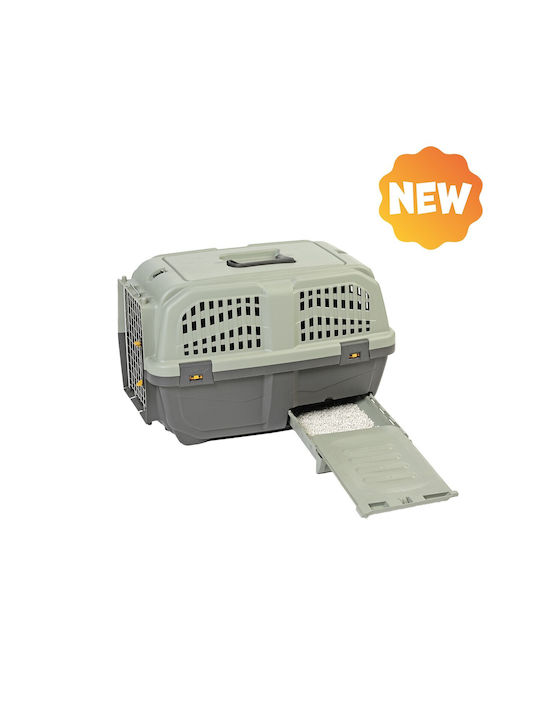 Uniq Cat Carrier Cage 60cm Gray