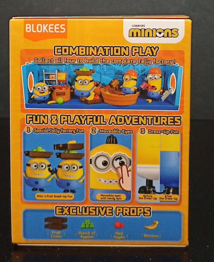 Blokees Minions Jelly Factory Building Blocks for 4+ Years 28 Pieces