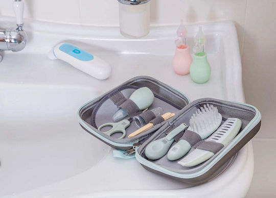 Kikka Boo Baby Care Set Grooming Set Mint 8 Pieces