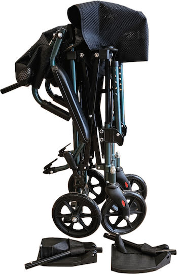 Medical Brace Wheelchair Folding Simple Type 46cm MB.W2050 Green
