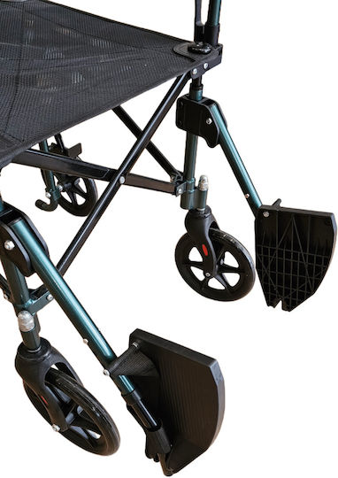 Medical Brace Wheelchair Folding Simple Type 46cm MB.W2050 Green