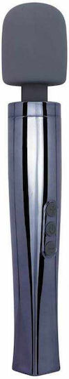 Grau Wiederaufladbarer Massagevibrator 13 Geschwindigkeiten Mymagicwand Wand Massager Dynamite Grau 32,7cm