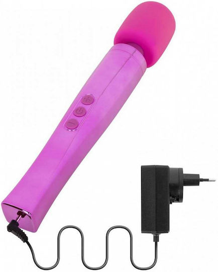 Pink Rechargeable 13-Speed Massage Vibrator Mymagicwand Wand Massager 32.7cm
