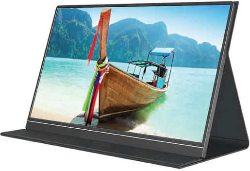 IPS HTVA ViewGo S19 IPS Portable Monitor 15.6" FHD 1920x1080 Silver
