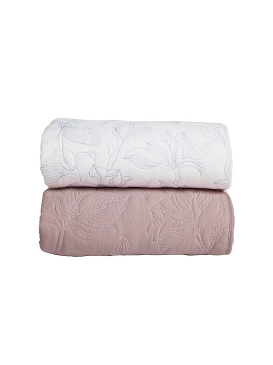 Das Home 9659 Tagesdecken Übergröße Mikrofaser Weiß 230x250cm