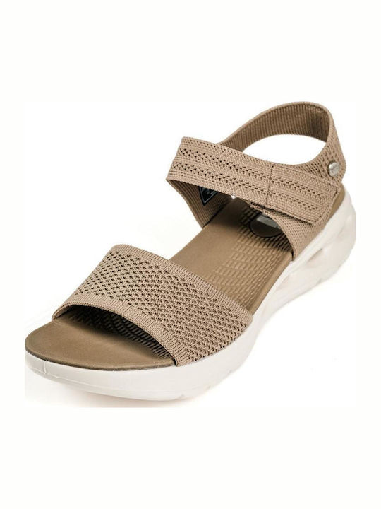 Women's Flat Sandals Sporty Brown