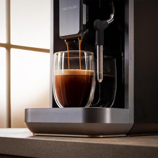 Cecotec Cremmaet Espressor Automat 2330W Presiune 19 Bar cu Râșniță Negru