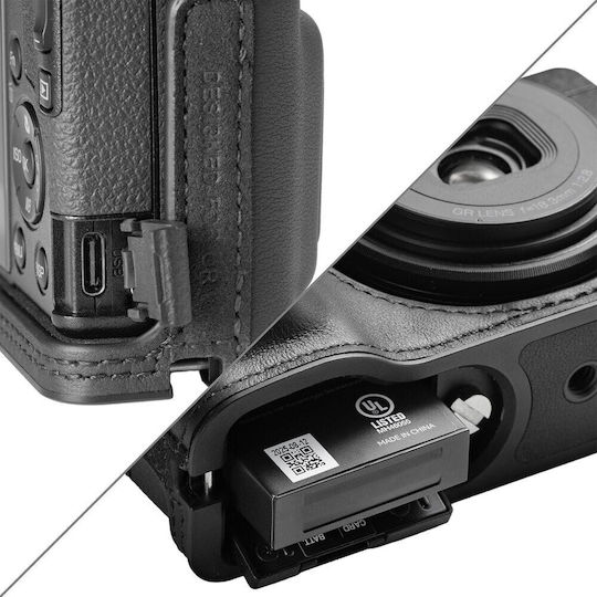 Smallrig Leather Half-case Wrist Strap Ricoh Gr Iv Black