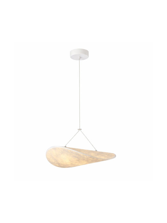 Eurolamp Nefi Pendant Light White 40x40cm
