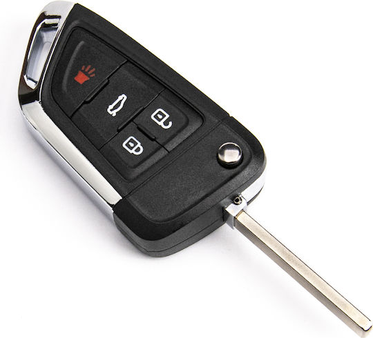 Κέλυφος Κλειδιού Αυτοκινήτου Opel Adam Astra J Corsa E Zafira Mokka Κιτ Μετατροπης