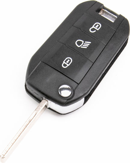 Калъф За Ключ За Автомобил Peugeot 508 208 2008 308 301 Citroen C-elysee C4 Berlingo