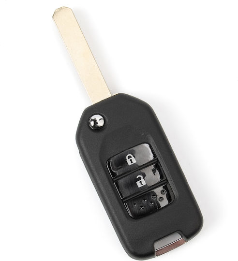 Car Key Shell Honda Civic City Accord Cr-v 2 Buttons