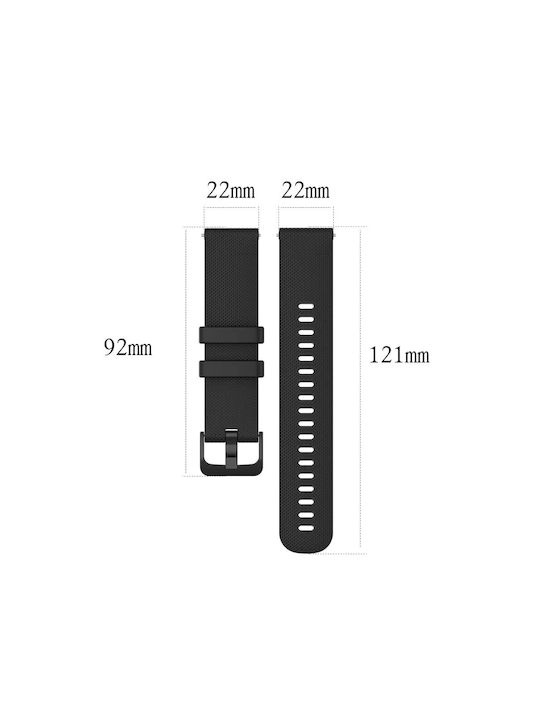 3x Silicone Strap Huawei Watch Gt 6 5 4 3 2 46 Mm Pro 48 Mm Ultimate 2 – 22 Mm
