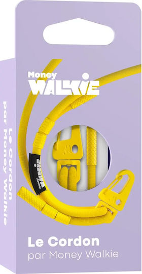Money Walkie Adjustable Neck Strap Walkie-talkies Smartphones Electronic Devices Yellow