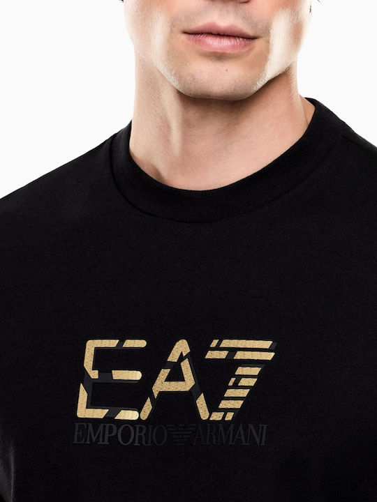 T-shirt Μαύρο
