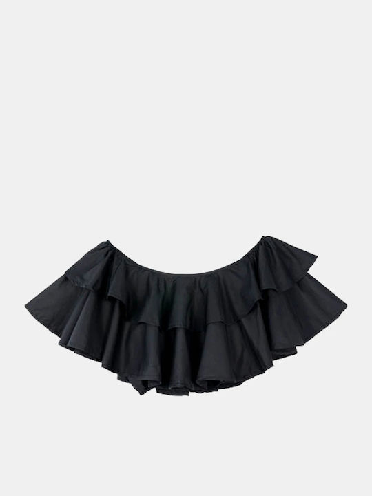 Γυναικείο Crop Top Μαύρο