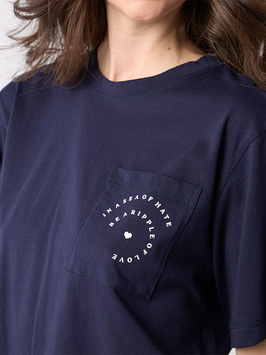 Women's T-shirt Blue