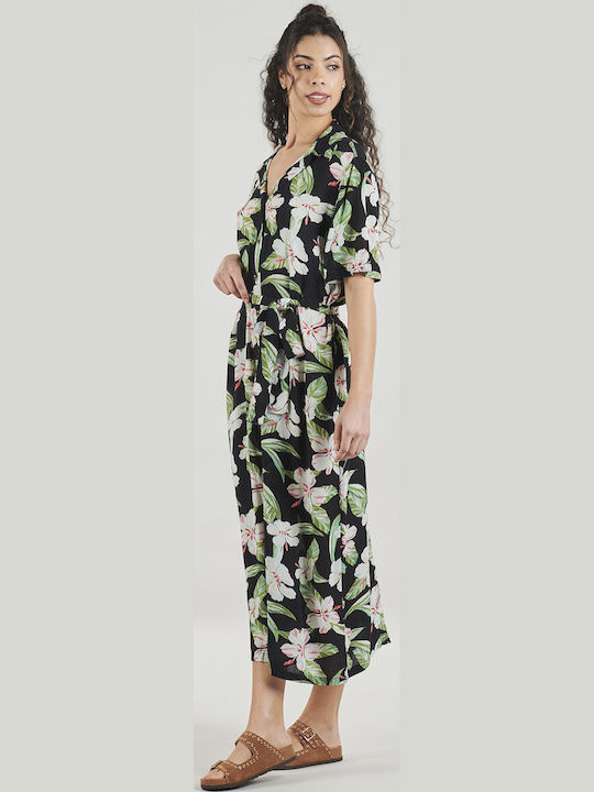 Island Damen Overall Schwarz