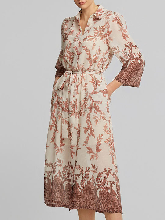 Summer Midi Shirt Dress Petra