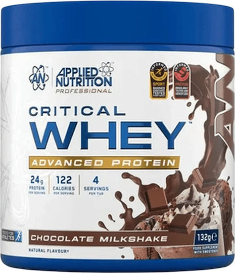 Applied Nutrition Critical Whey Πρωτεΐνη Ορού Γάλακτος Χωρίς Γλουτένη με Γεύση Chiquita Banana Strawberry Smoothie 132gr