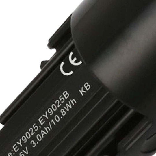 Avizar Battery Tool Panasonic Ey9025b Ey6225cq 3.6v Ni-mh 3000mah Black