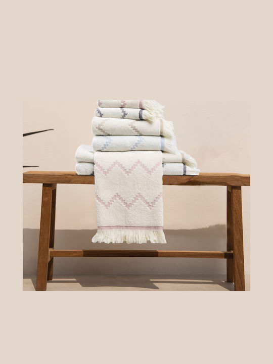 Das Home Set Bath Towels 3 pcs Best Dusty Blue Weight 450gr/m²